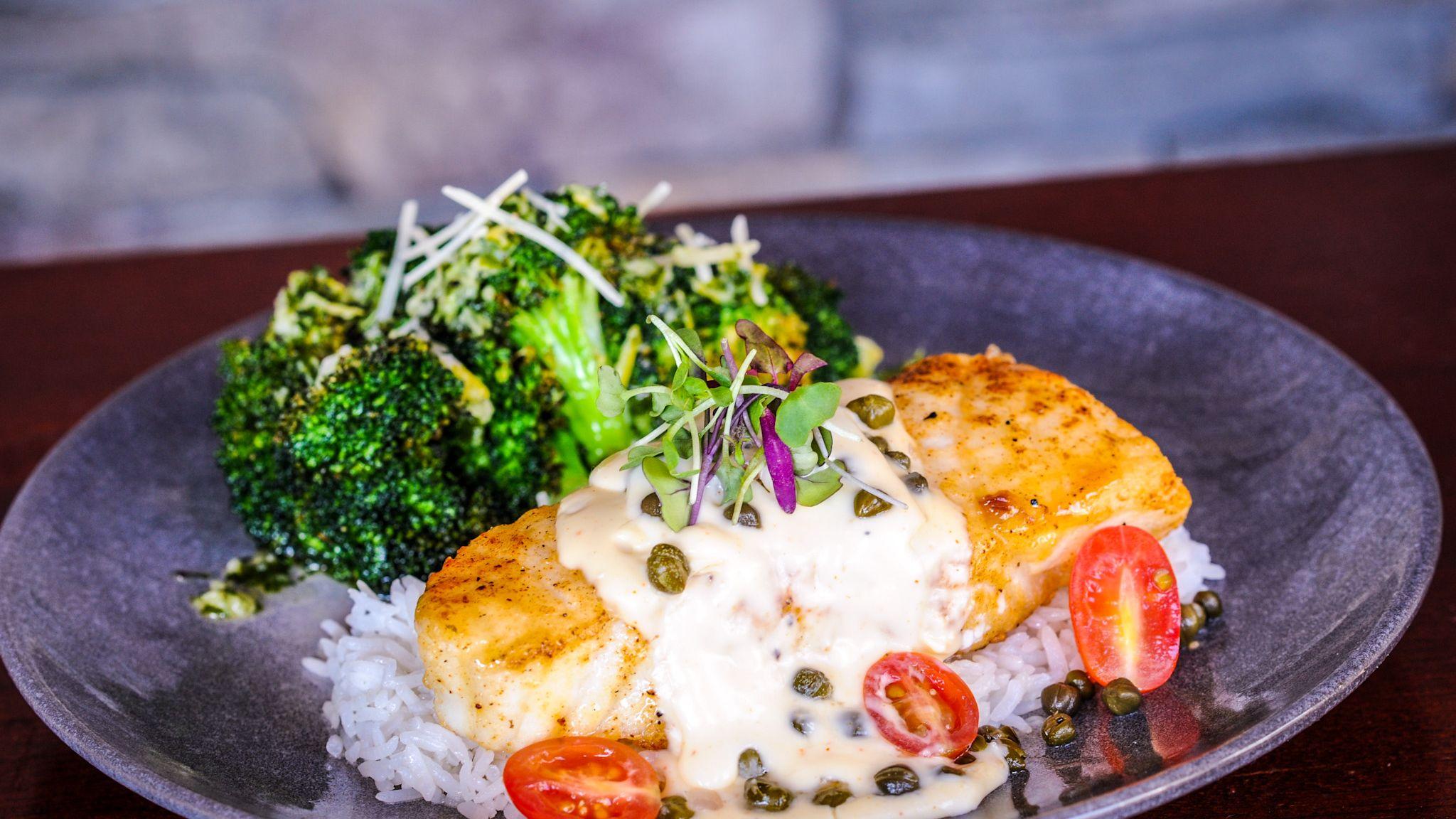 Pan-Seared Sea Bass