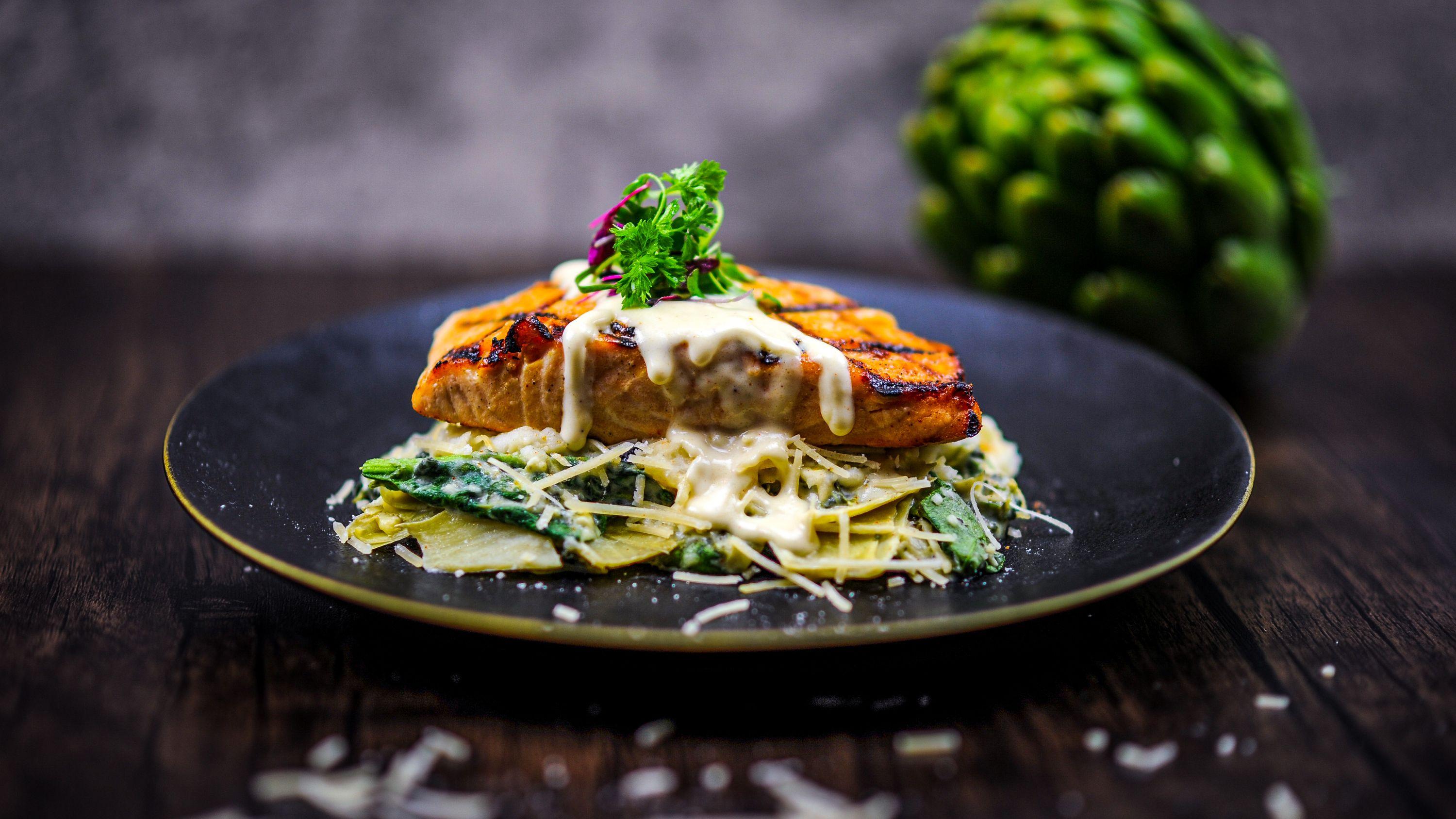 Salmon Florentine