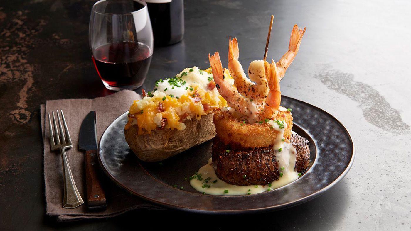 Steak and Shrimp