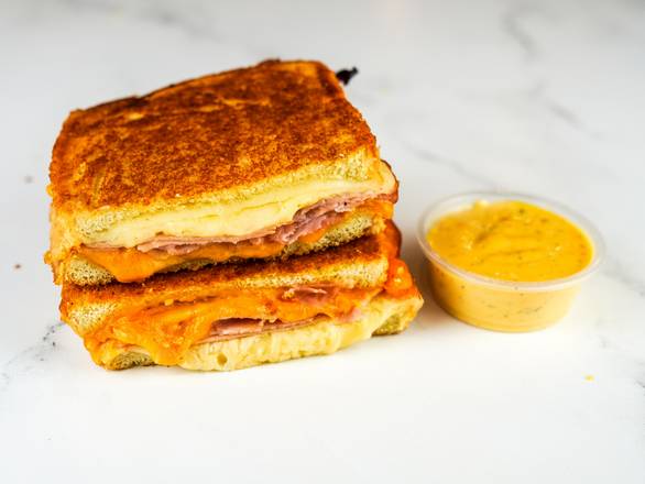 Smoked Ham and Three Cheese Melt