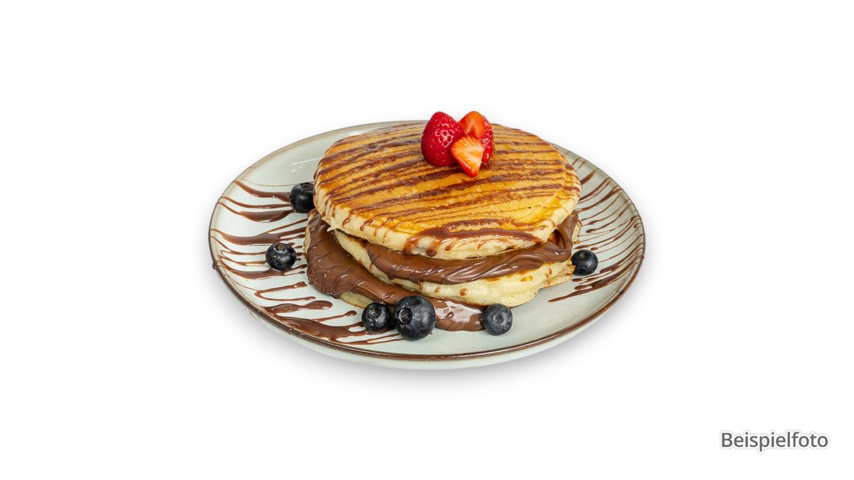 Pancakes mit Nutella