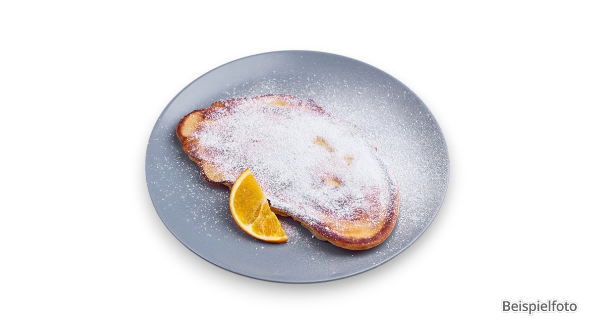 Pancakes Puderzucker / Ahornsirup