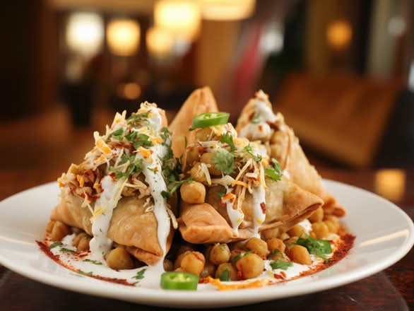 Samosa Chaat