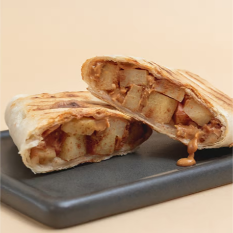 Peanut Butter Apple Wrap: