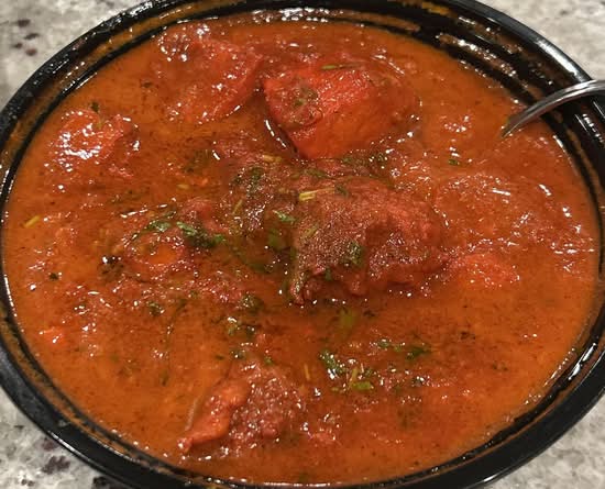 CHICKEN VINDALOO
