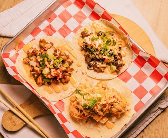 Chicken Bulgogi Tacos