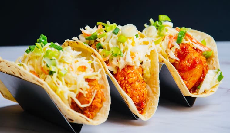 Fried Tenders Tacos