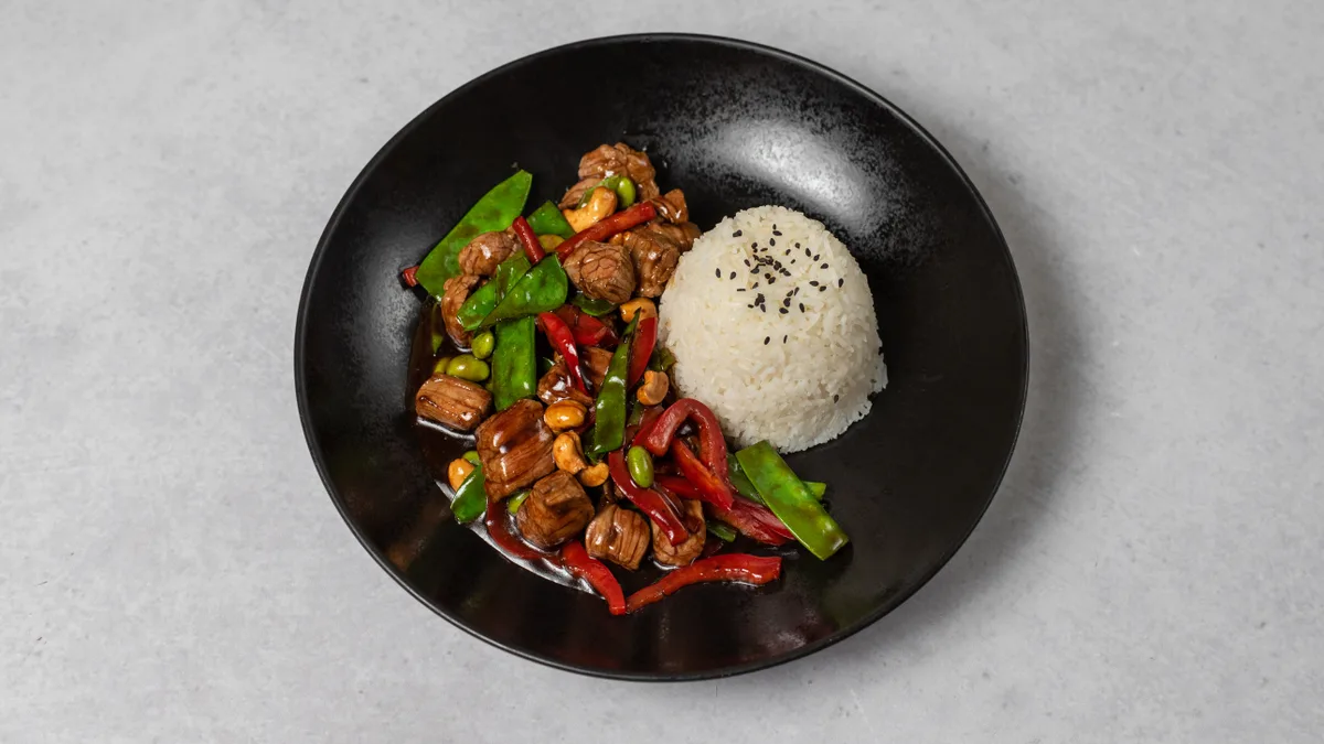 61. Lemongrass beef