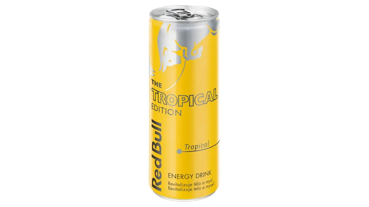 Tropical Edition Red Bull 0,25 l