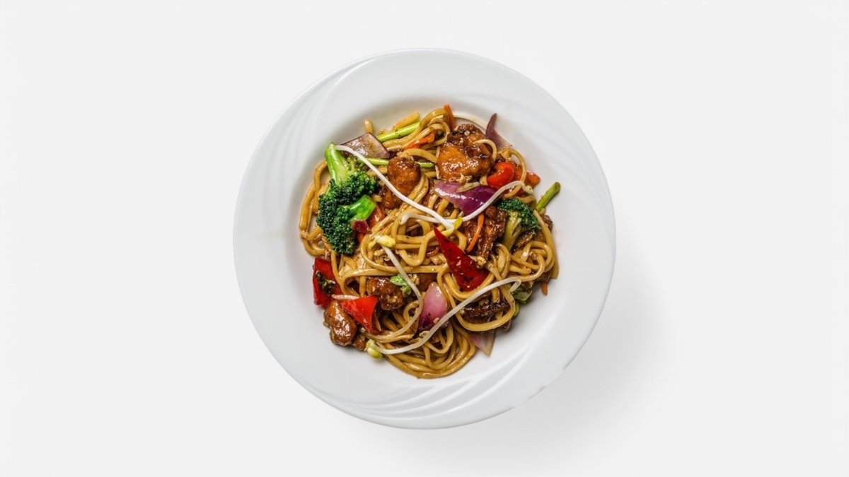 Udon nudle s hovězím masem