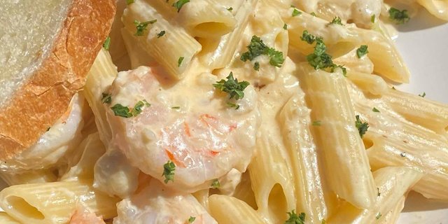 Crab and Shrimp Penne