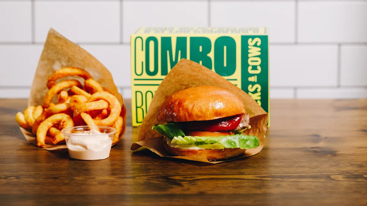 Kids Burger Menu