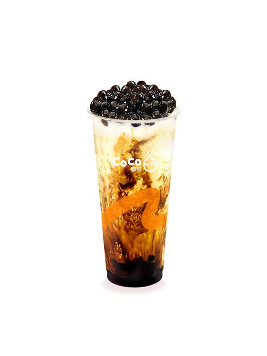 D Brown Sugar Boba Latte