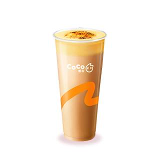 D Crème Brulee Milk Tea