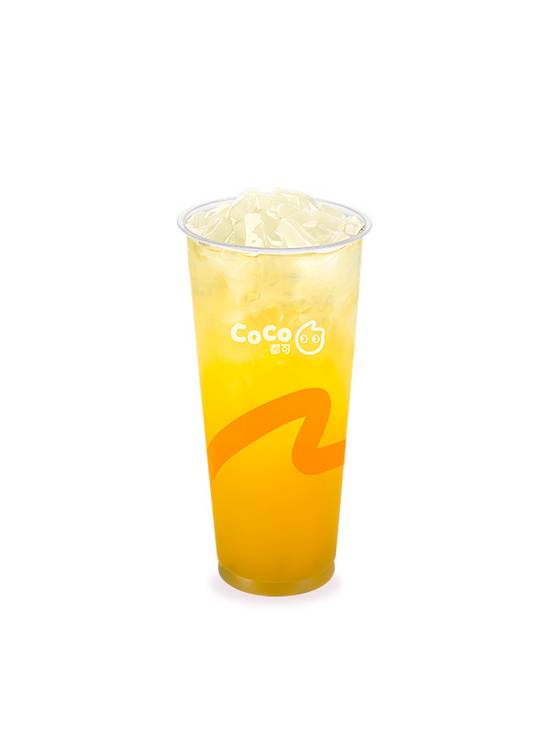 D Mango Green Tea w Coconut Jelly