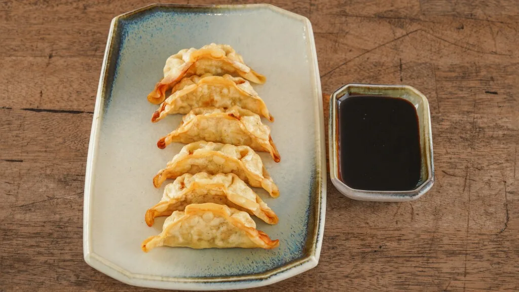 Crispy kylling gyoza (6 stk)