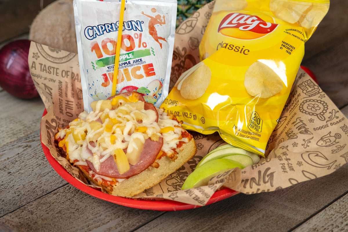 Kids Ham and Pineapple Pizza