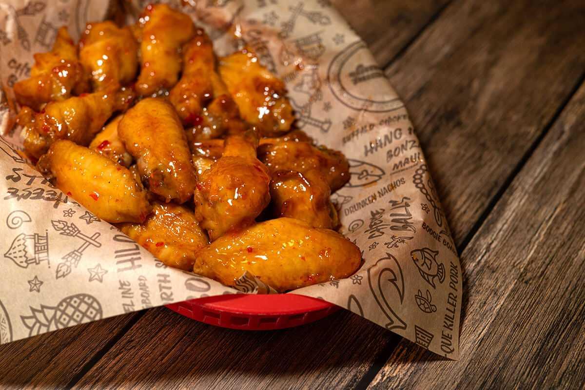 Zesty Polynesian Wings