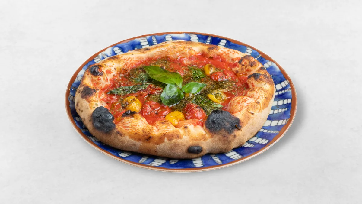 Pizza Marinara Drei Kirschtomaten