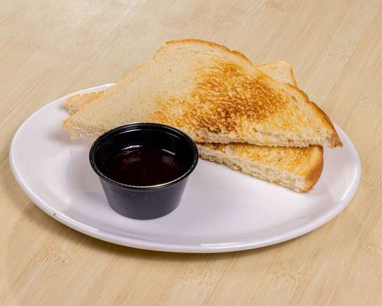 Side of Toast and Jam