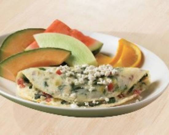 Tomato Basil Omelette