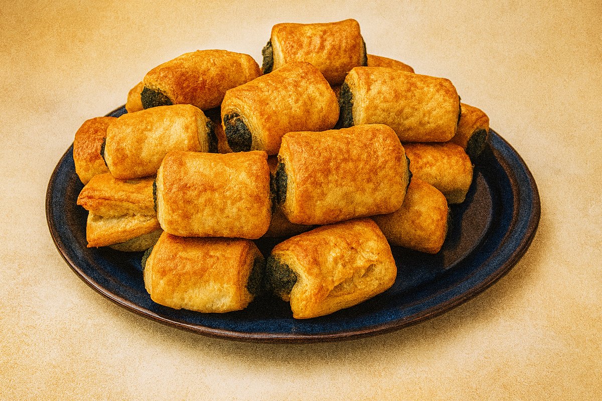 Mini pateuri cu spanac - produs de post