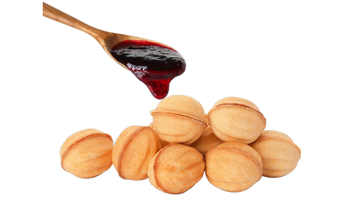Pachet Nuci tradiționale cu gem de fructe (36 buc)
