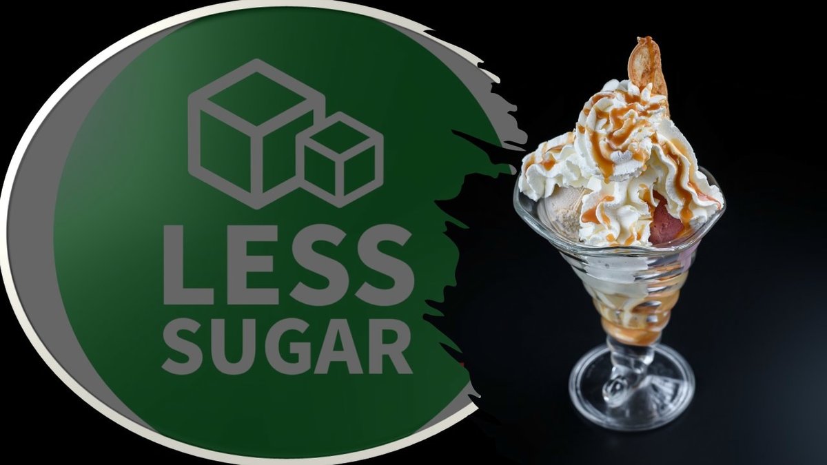 Profiterol Less Sugar (cu înghețată artizanală fără zahăr)