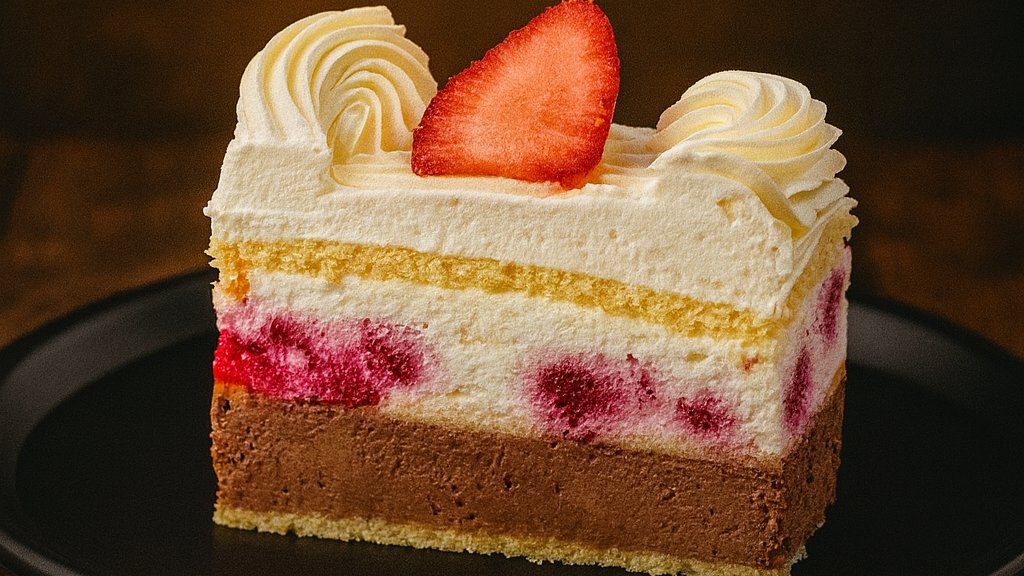 Straif Mousse cu fructe – eleganță și savoare în fiecare felie