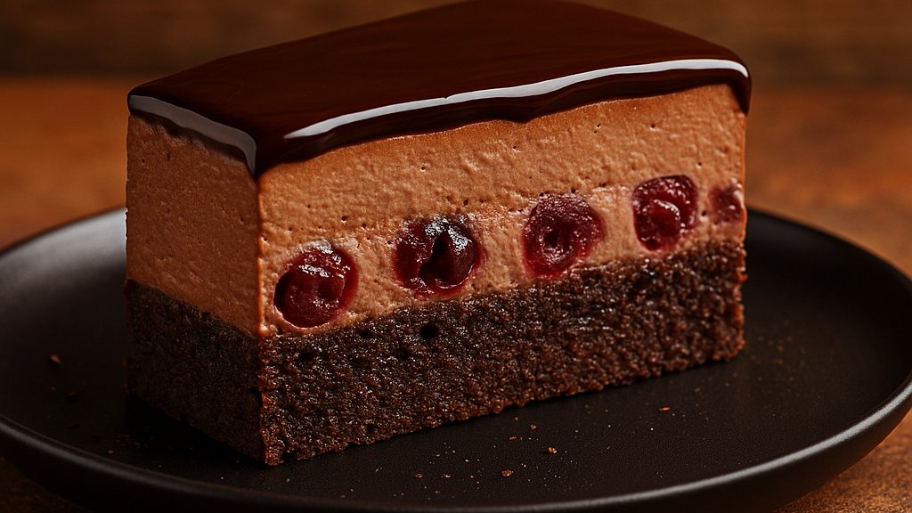 Straif Mousse cu Vișine – armonia perfectă între ciocolată și visine