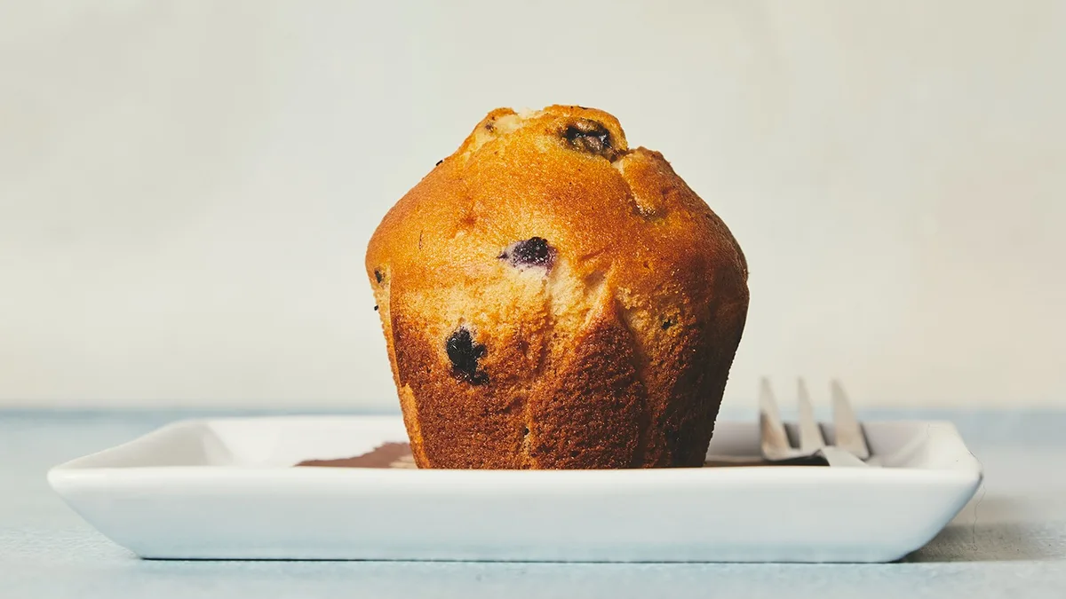 Blåbær Muffin