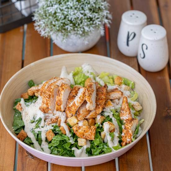 Caesar with Chicken Salad