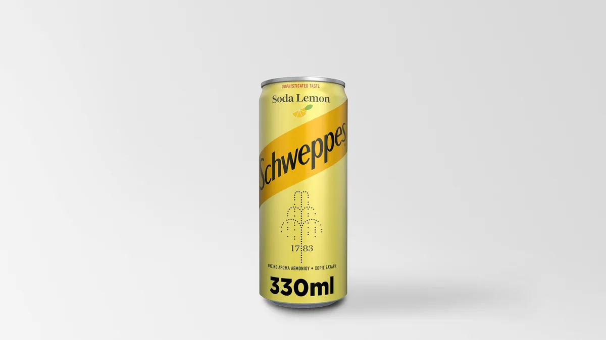Schweppes Soda Lemon 0.33 l