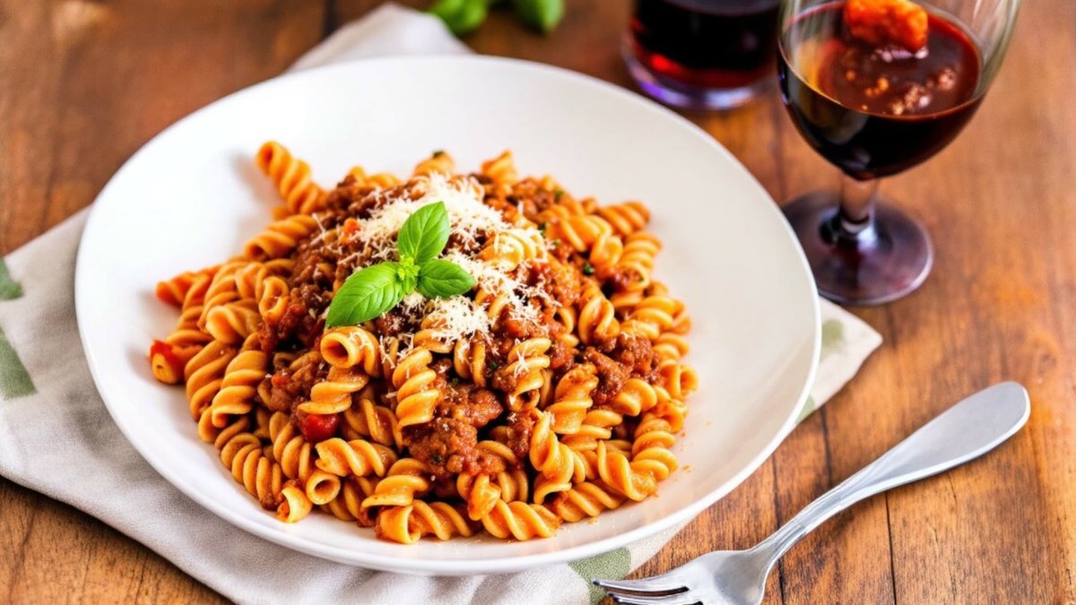Fusilli Bolognese