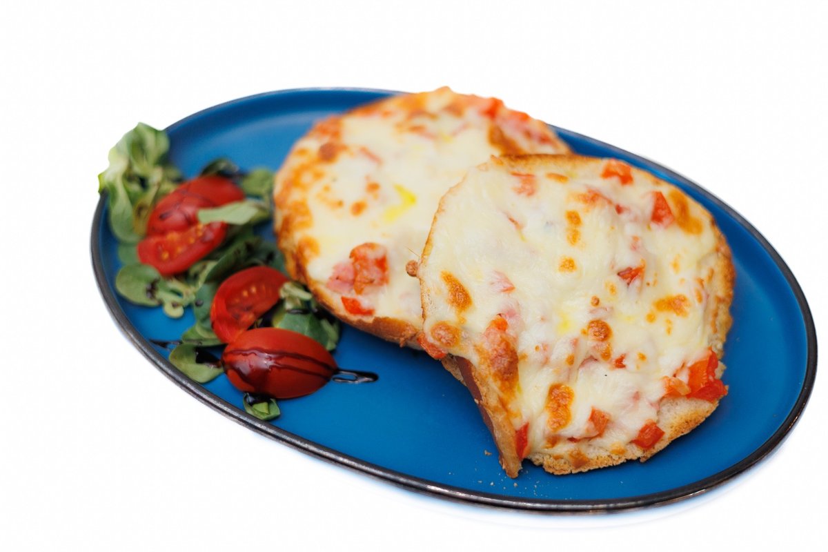 Sandwich ham and mozzarella