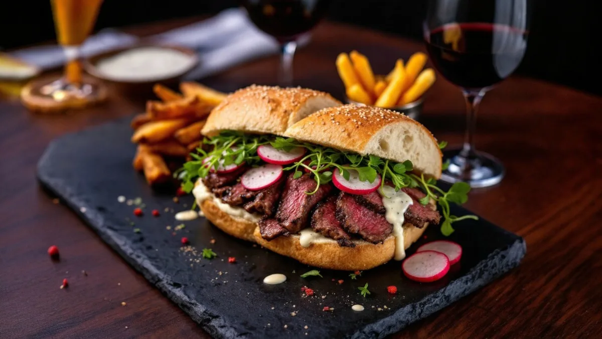 Steak sandwich