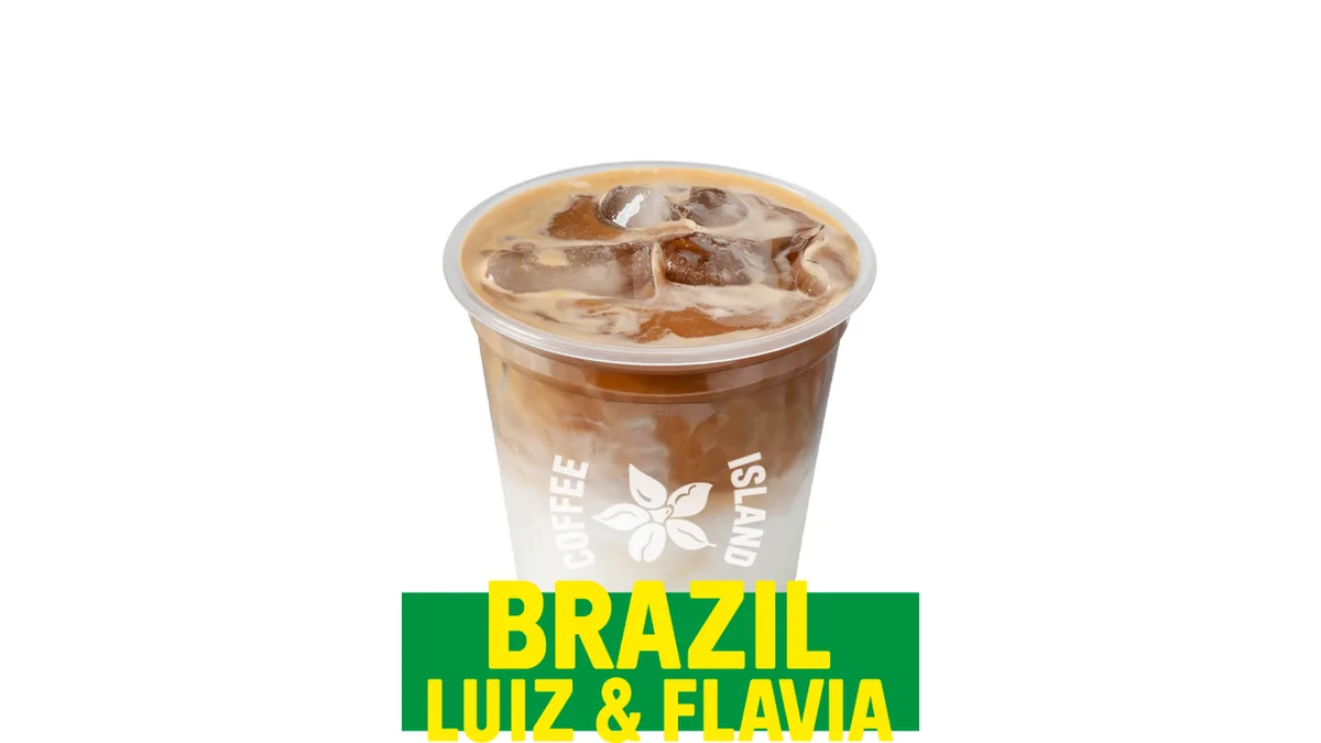 Iced Pistachio Latte Microfarm