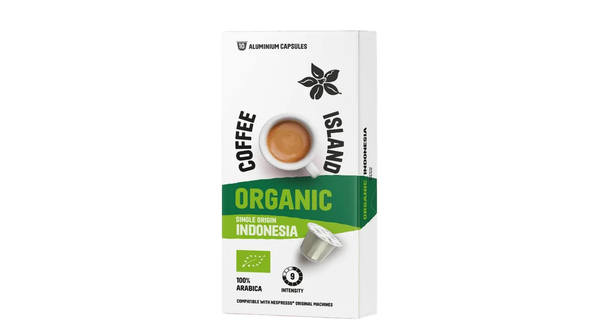 Κάψουλες Αλουμινίου Espresso Indonesia Organic (10 τεμ)