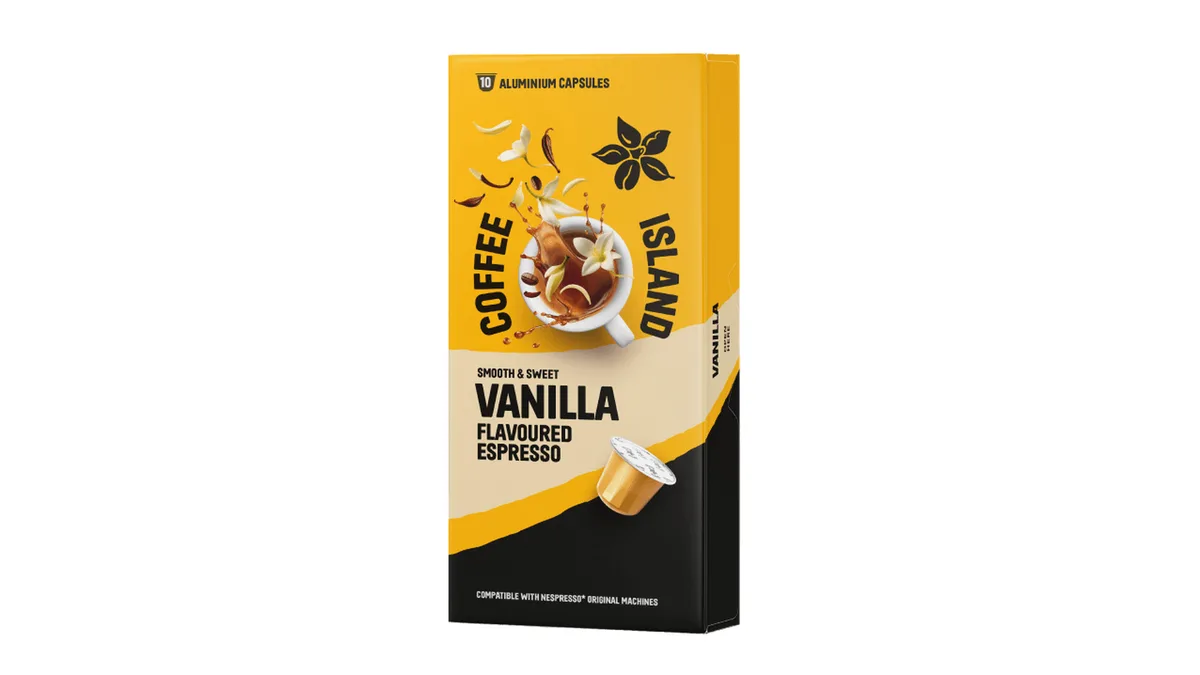Κάψουλες Αλουμινίου Espresso Vanilla (10 τεμ)