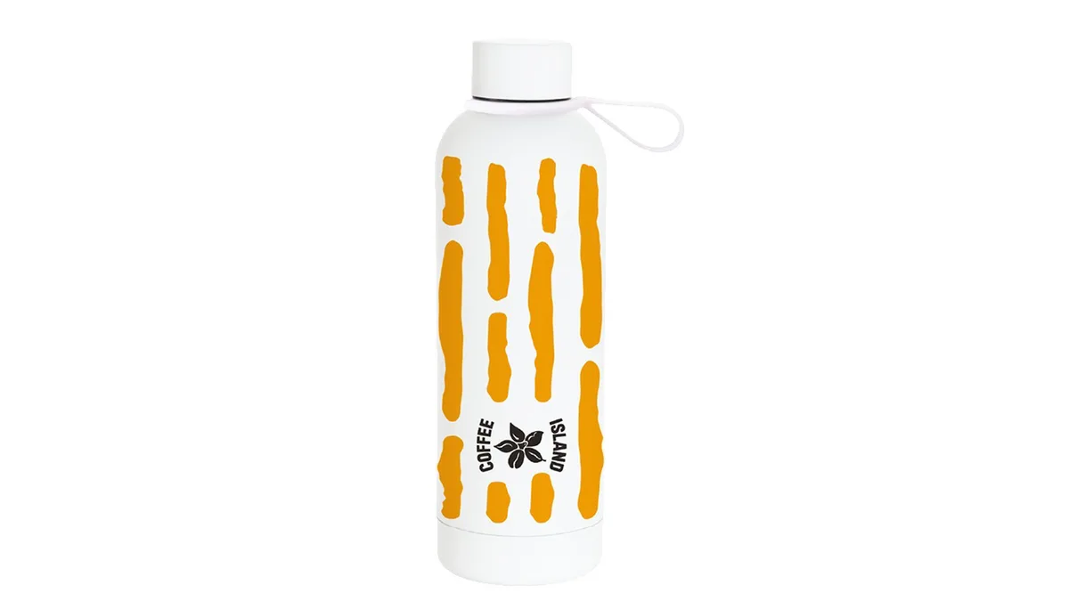 Θερμός μπουκάλι yellow stripes 500ml