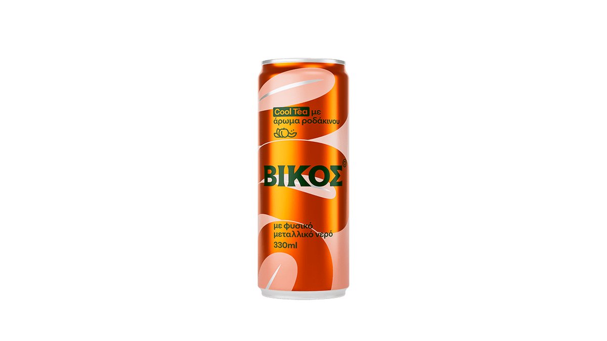 Βίκος Cool Tea Πράσινο Λεμόνι (Χωρίς Ζάχαρη) 330ml