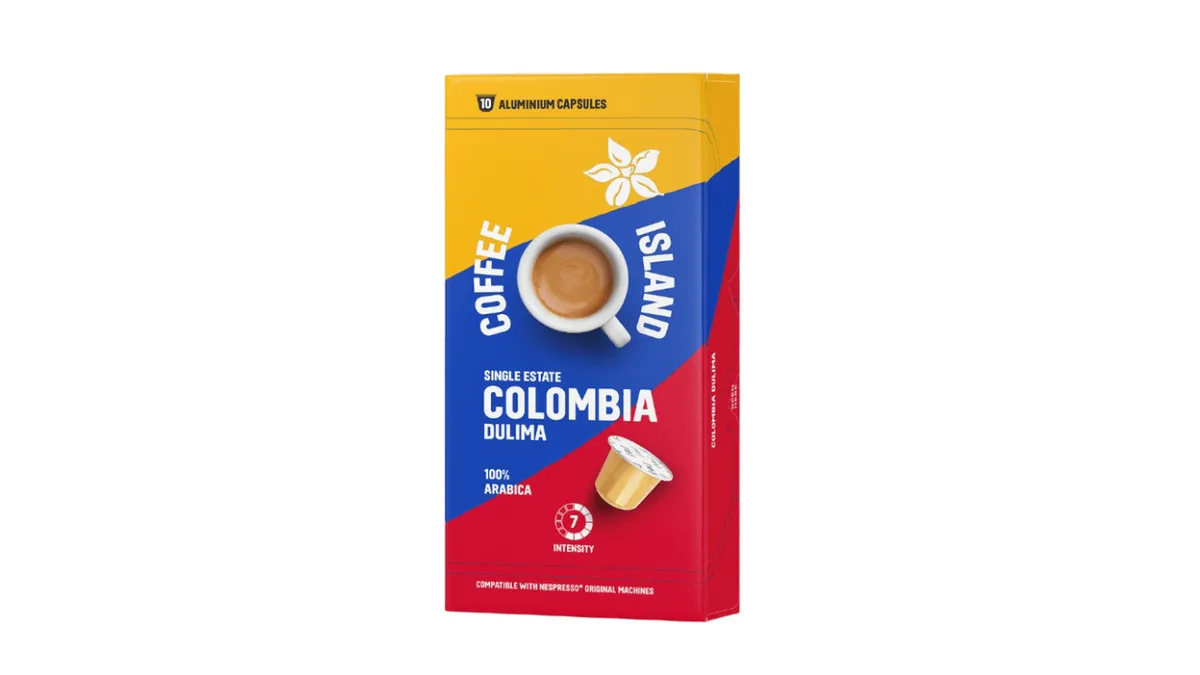 Κάψουλες Αλουμινίου Espresso Colombia Dulima (10 τεμ)