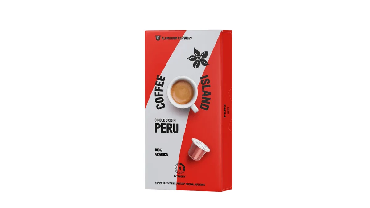 Κάψουλες Αλουμινίου Espresso Peru (10 τεμ)