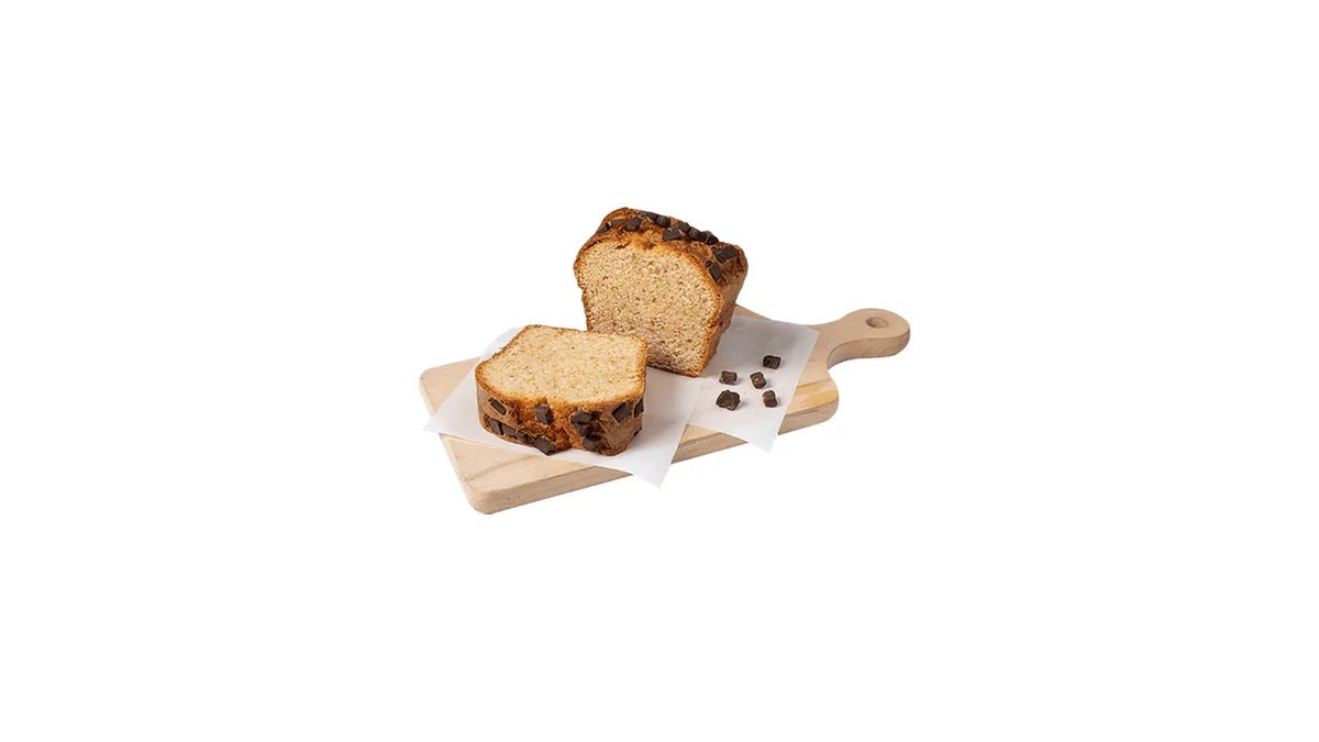 Banana cake με κομματάκια σοκολάτας