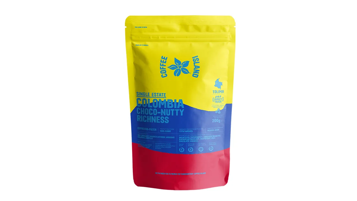Colombia Choco-Nutty Richness Συσκευασμένος 200γρ