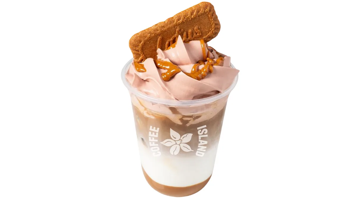 Iced Biscoff Latte