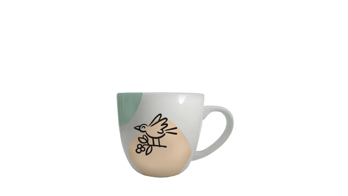 Συλλεκτική Πορσελάνινη Κούπα Coffee Island 350ml