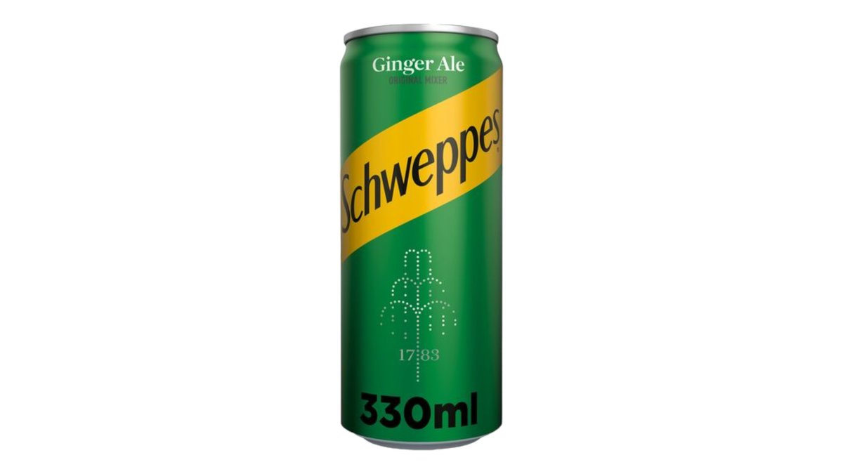 Schweppes Ginger Ale 0.33 l