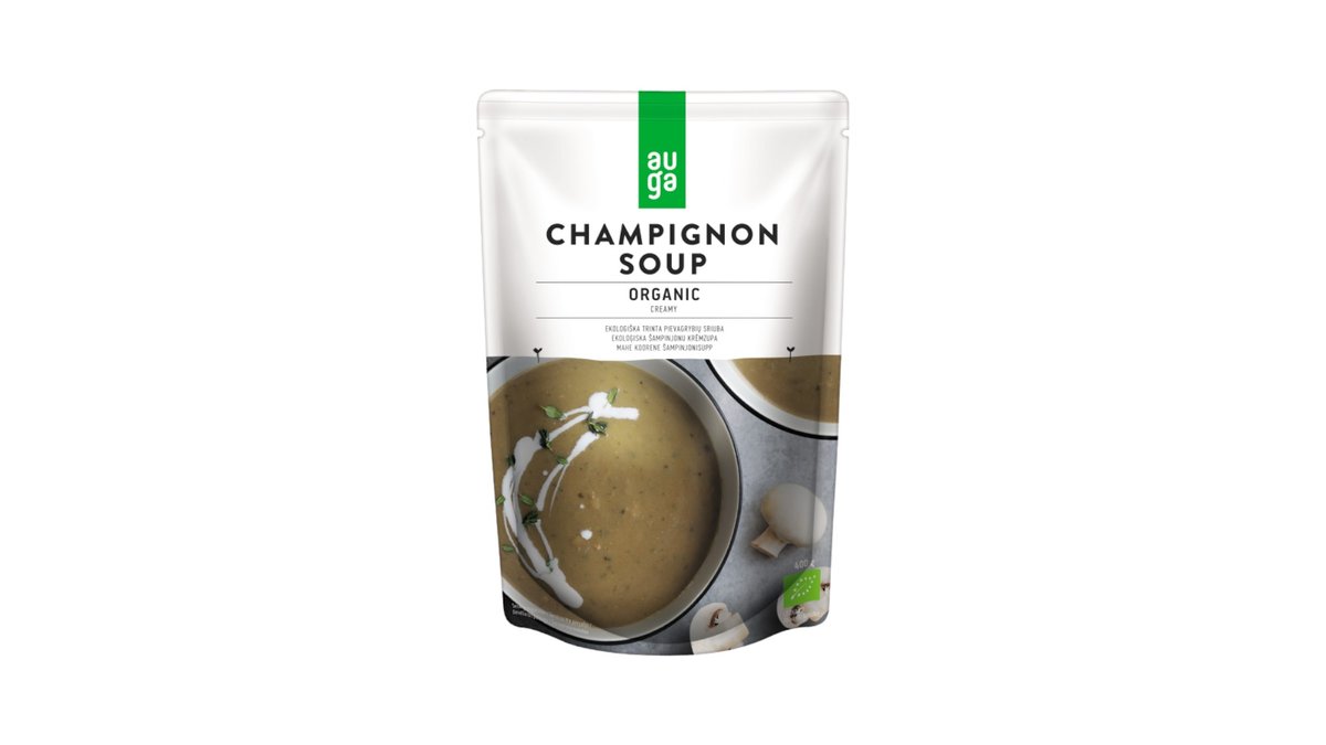 Auga Bio Vegán zacskós gombakrémleves (400g)