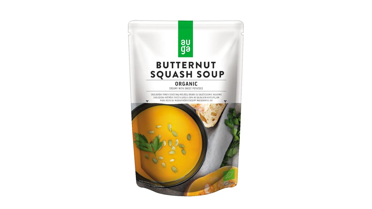 Auga Bio Vegán zacskós sütőtök krémleves (400g)
